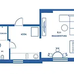 Tammsaare Pesa 아파트 페르누