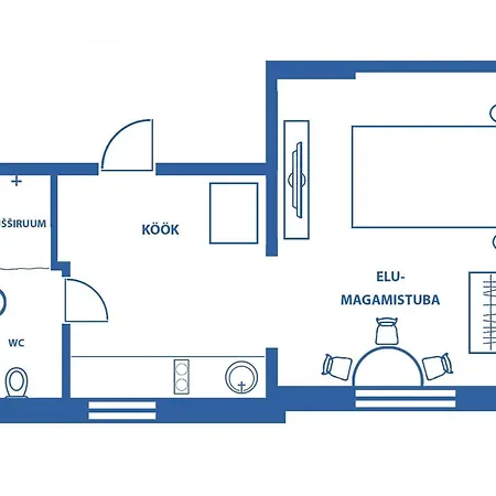 Appartement Tammsaare Pesa